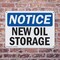 Signmission New Oil Storage, 10 in W x Rectangle, Plastic OS-2PACK-NS-P-710-L-14334 - alternate 6